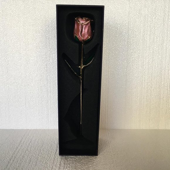 Eternal Love Rose Dipped in 24k Gold Foil V14 - Picture 7 of 9